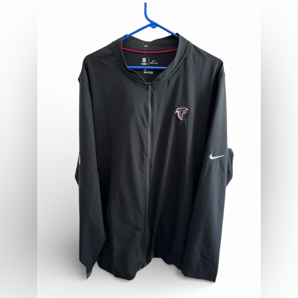 Nike Black Dri-Fit Atlanta Falcons full zip